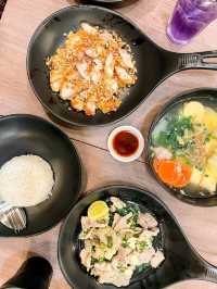 กระทะเหล็ก ร้านอาหารไทยในห้างที่น่าลอง