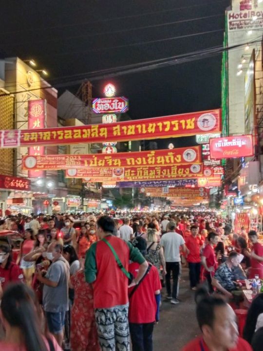 Chinese new year at China Town Bangkok 🧧