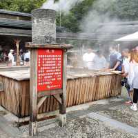 清水地熱公園-人氣滿滿的宜蘭景點，竹簍煮食最受歡迎！