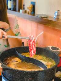 ร้านชาบูในฟาร์มผักออร์แกนิค