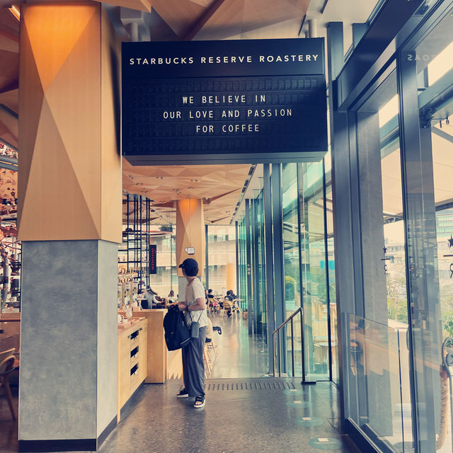 The biggest Starbucks Roastery! 