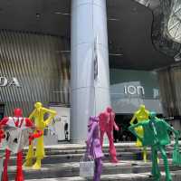 Huge shopping mall in Orchard: Ion Orchard 