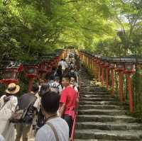 京都的神秘寶地🌸⛩️🌊貴船神社