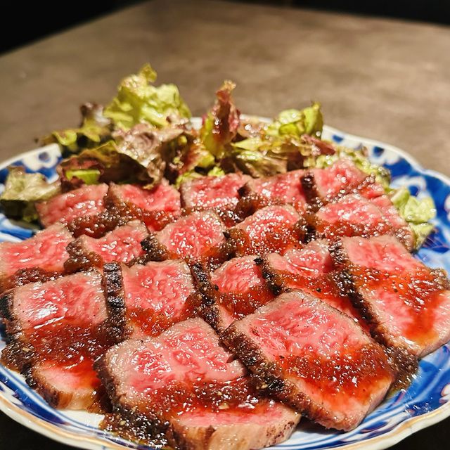 【大阪石橋】肉タタキは必食！