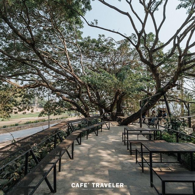 คาเฟ่สุดกองดี คาเฟ่สุดชิว ริมน้ำน่าน 