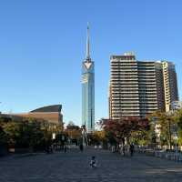 登上九州第一高塔｜Fukuoka Tower福岡塔，百萬夕陽市區景色盡收眼底