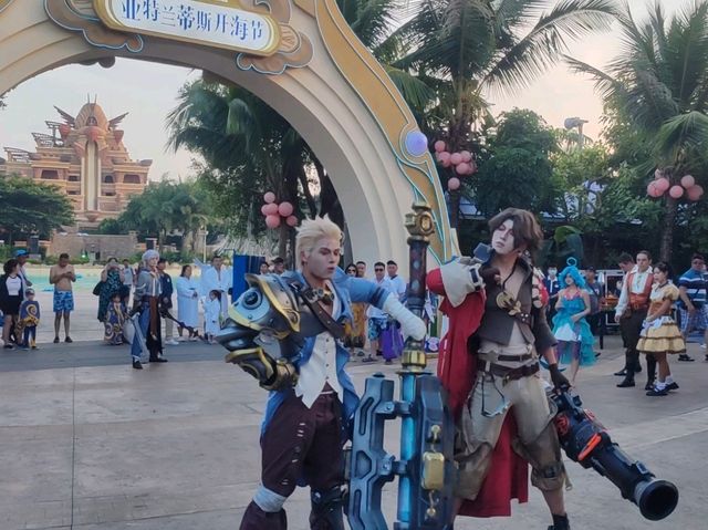 三亞亞特蘭提斯度假區水上樂園，帶你進入海洋世界！