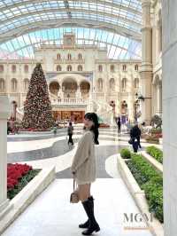 澳門打卡最美宮殿內的聖誕𣗳-美高梅MGM