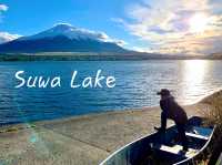ทะเลสาบทางของเทพเจ้า Lake Suwa  จ.นากาโนะ