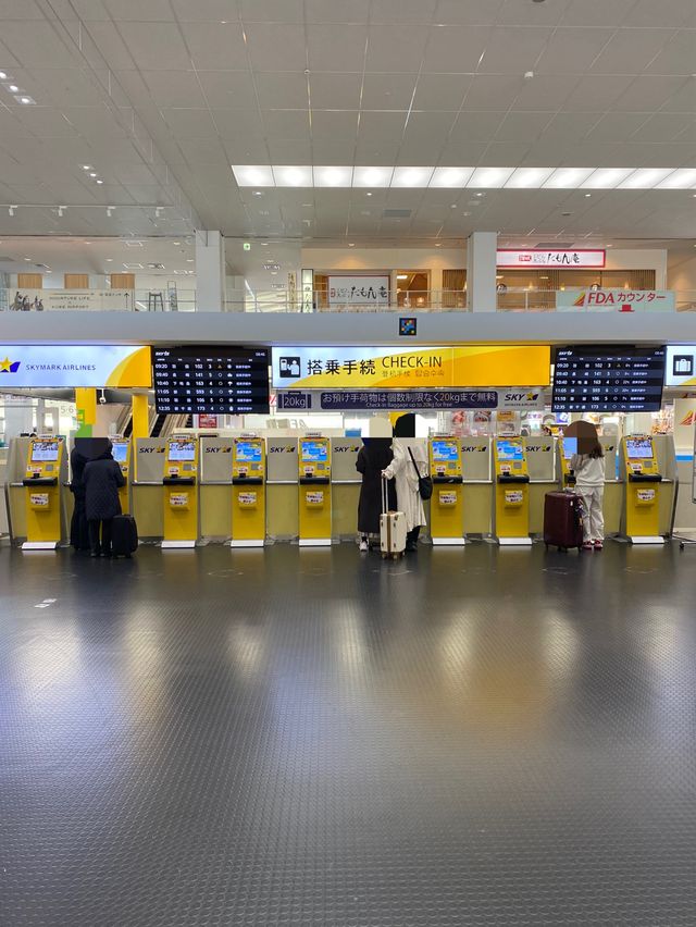 神戸空港からのスカイマーク搭乗記