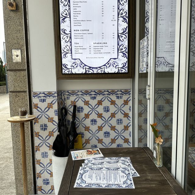 元朗高質葡萄牙風打卡Cafe