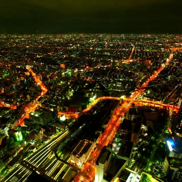 空中視覺看大阪