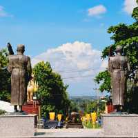 วัดพระพุทธบาทตากผ้า  จ.ลำพูน