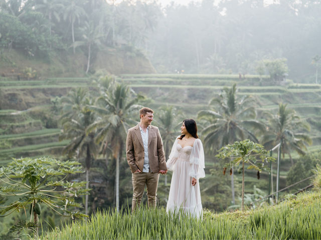 Engagement shoot @ Tegallalang Ricefield