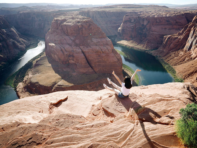 🇺🇸 美國之旅必遊景點！馬蹄灣 清澈藍色海灣 自駕遊最佳！🏞️