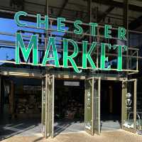 Indoor market in Chester