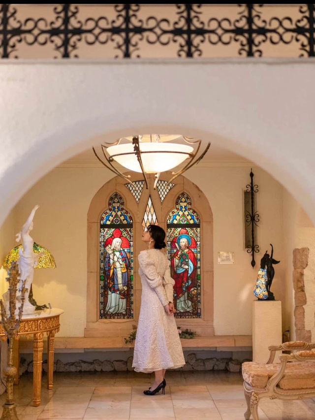 プリンセス気分になれる『川奈ステンドグラス美術館』🏰👸