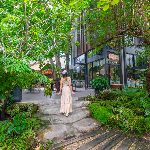 คาเฟ่ในสวนป่า อยุธยา 🌱