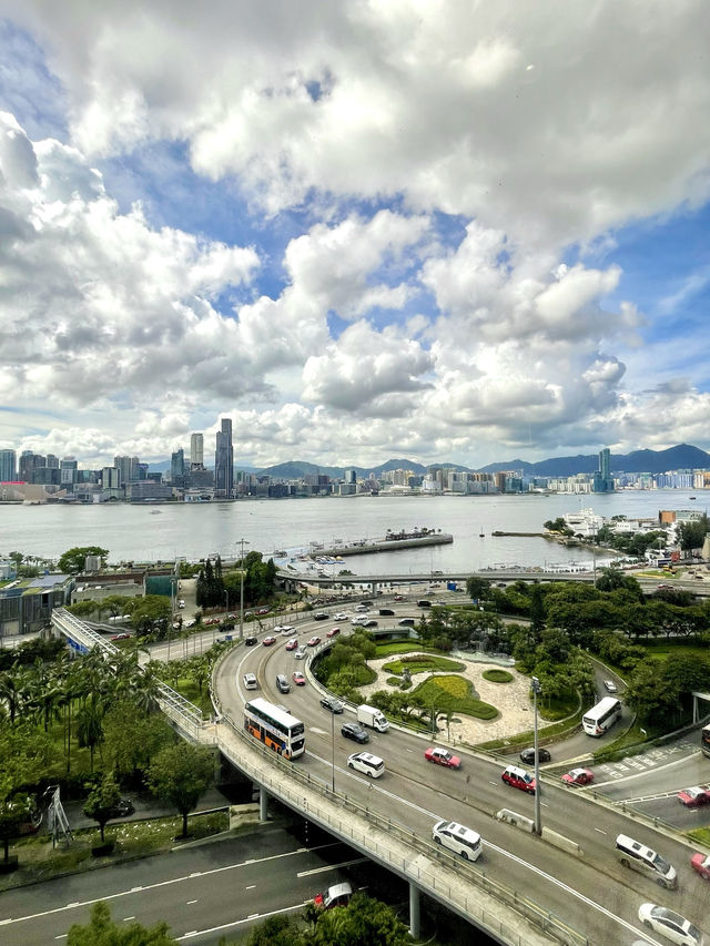 銅鑼灣全海景開揚Cafe☕️🍽🌊💫