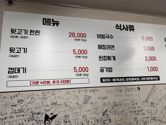 🇰🇷釜山✈️ 釜山大學站烤肉店❤️김해원조뒷고기