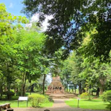 วัดป่าสัก โบราณสถานวัดร้างเชียงแสน