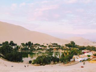 The Oasis Village of 'Huacachina'