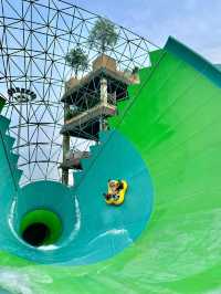 《水上樂園》廣州後花園水上樂園：滑道，電音派對，夏日遊玩首選！