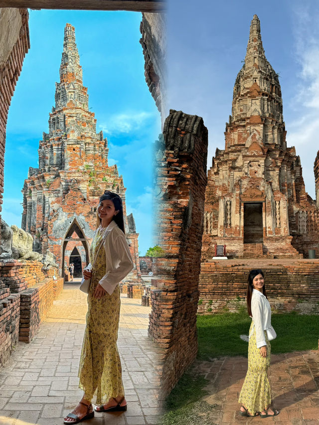 Weekend Escape to Wat Chaiwatthanaram: A Cultural Retreat Just an Hour from Bangkok