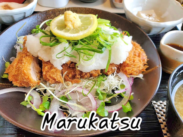 Marukatsu ร้านทงคัตสึอร่อยในนารา, ญี่ปุ่น