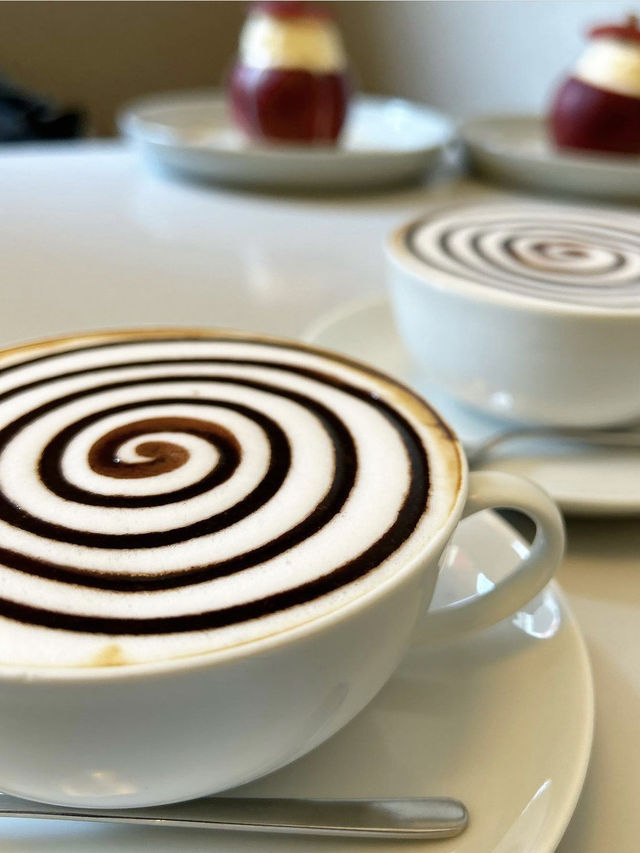【福岡カフェ】このぐるぐる珈琲は1度見たら忘れられない☕️🌀