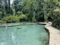 พายเรือ เล่นน้ำที่ป่าต้นน้ำบ้านราด จ.สุราษฎร์ธานี