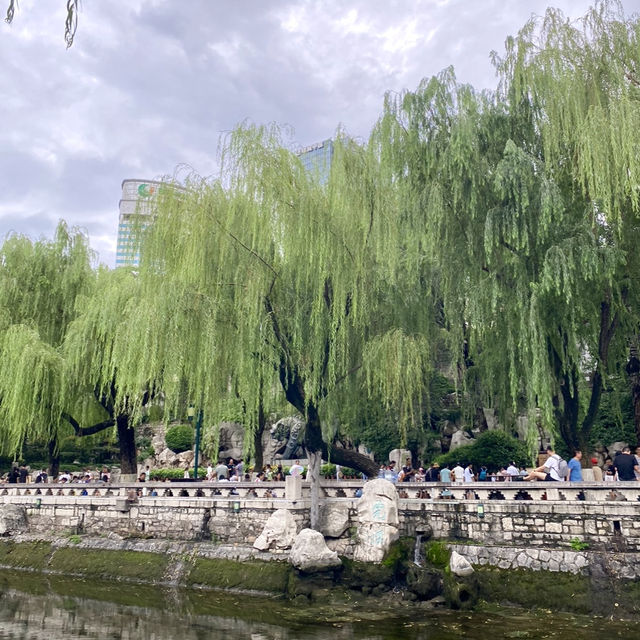 濟南ㅣ黑虎泉ㅣ濟南四大泉群ㅣ天然洞穴