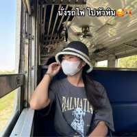 นั่งรถไฟ ไปหัวหิน🌊💦