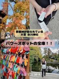 【大宮】最強パワースポットの宝庫📍大宮 氷川神社⛩️縁結びや商売繁盛にもオススメ💓可愛いスポットも🈶