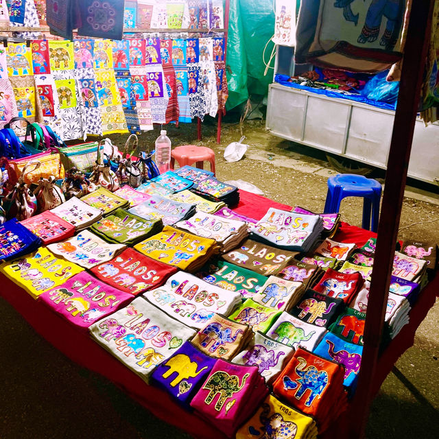 Authentic Laos Traditional Night Market