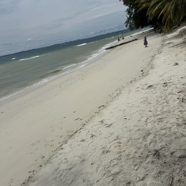 Arriving in paradise