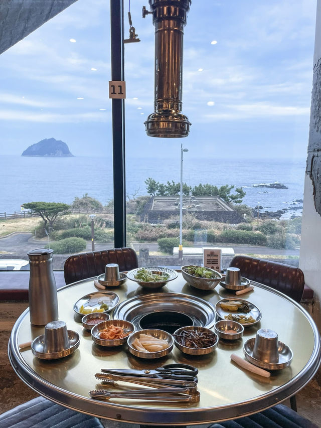 제주도 오션뷰 흑돼지 맛집