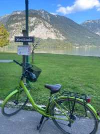 Obertraun到Hallstatt的單車風景線