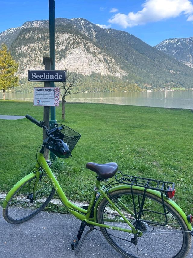 Obertraun到Hallstatt的單車風景線