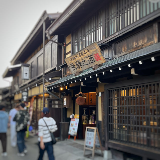 飛騨高山の古い町並み保存地域