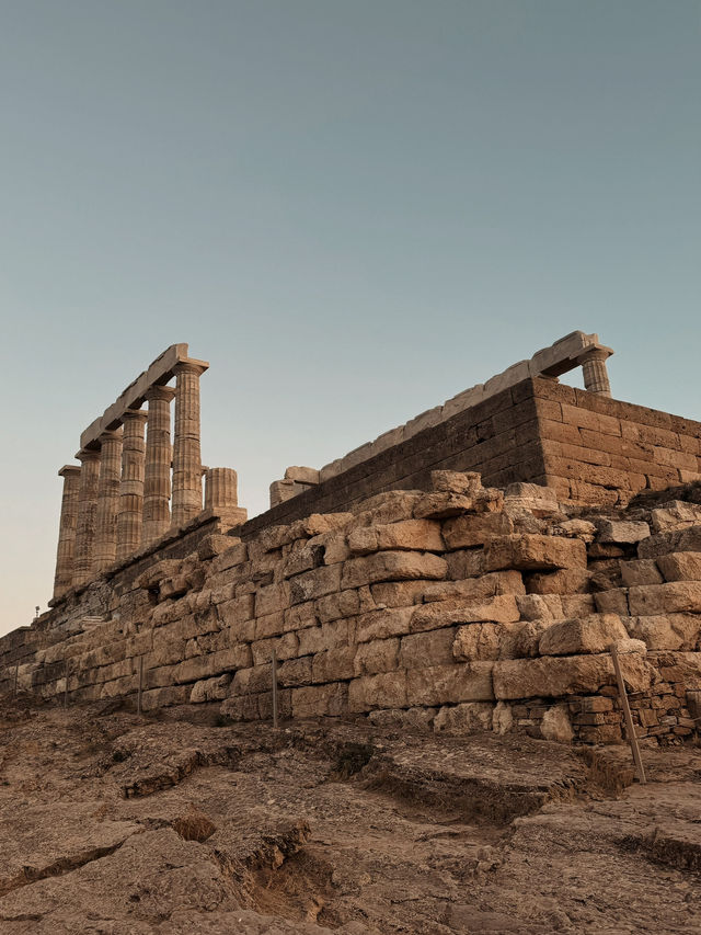 【絶景🇬🇷】【絶景🇬🇷】一生に一度は行きたい！古代遺跡ポセイドン神殿🏛