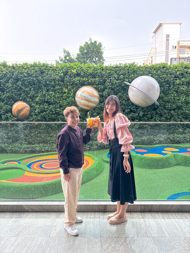 Oort Cloud Tea Room Pattaya ห้องน้ำชาสุดน่ารัก