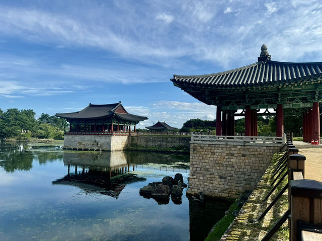 韓国　慶州　月精橋&東宮と月地