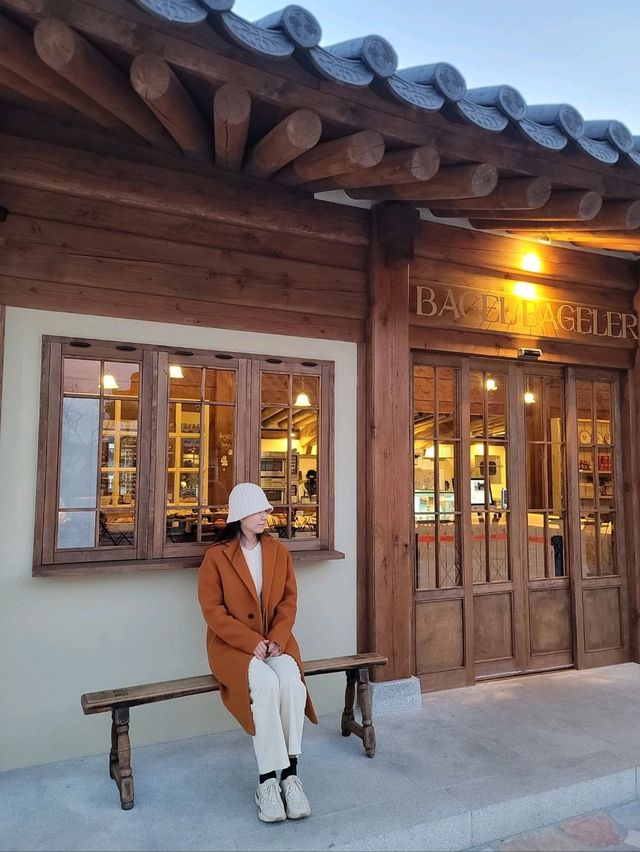 일몰부터 야경까지 다 예쁜 경주 베이글카페☕️