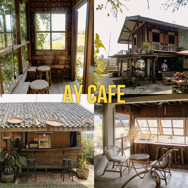 Ay Cafe คาเฟ่บ้านไม้สุดอบอุ่น