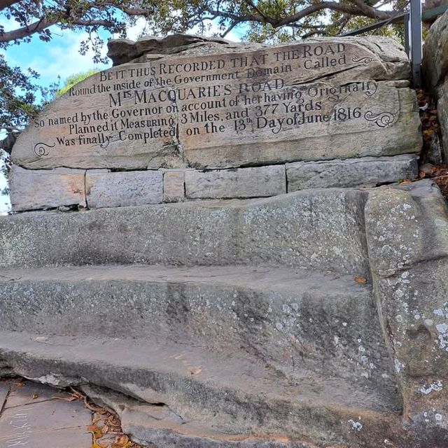 Mrs Macquarie's Chair