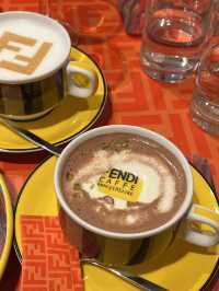 Elegant Tea Time at FENDI CAFE Omotesando