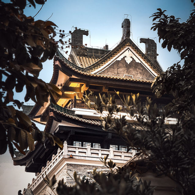 จุดถ่ายรูปสะพานพระจันทร์เสี้ยว YongQingFang