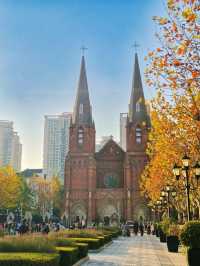 Xujiahui Cathedral โบสถ์คาทอลิก @ Shanghai