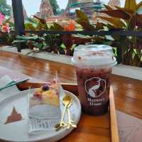 คาเฟ่วิววัดไชยวัฒนาราม 